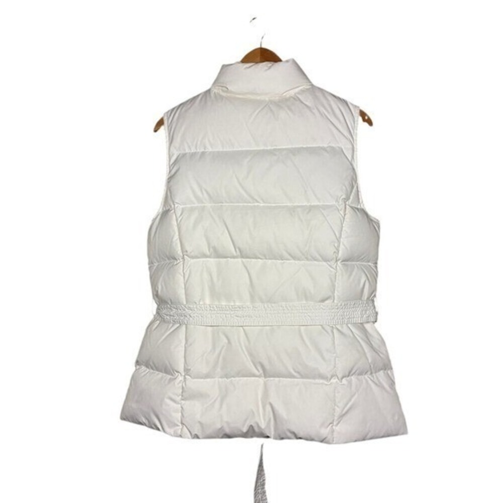 GAP Down Puffer Vest Belt Vintage Y2K Snow Bunny Apres Ski Preppy Winter School - Picture 2 of 7